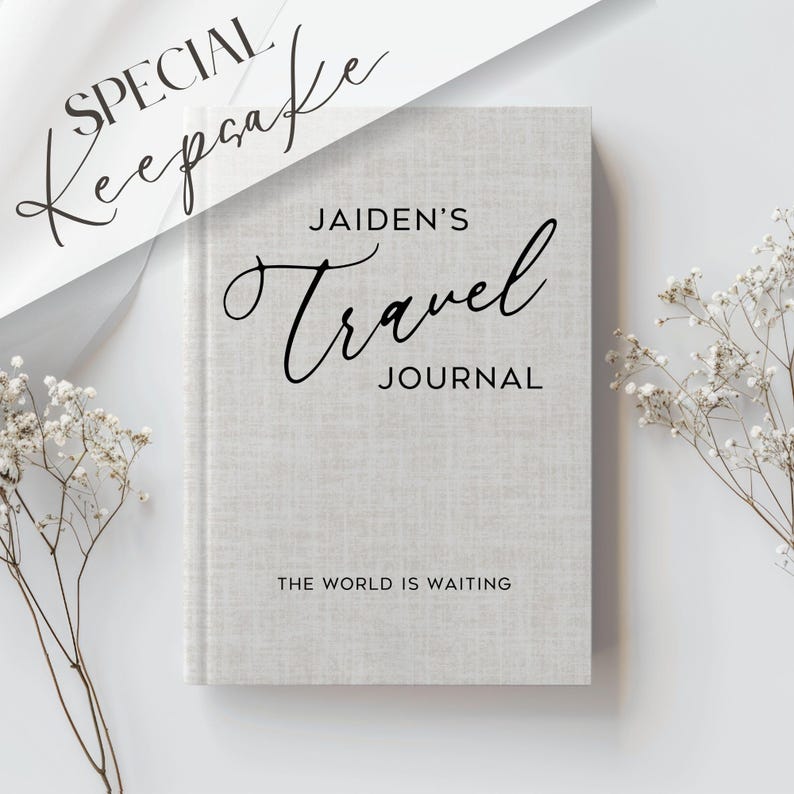 Personalized Travel Journal Custom Travelers Journal Travel Gifts for ...