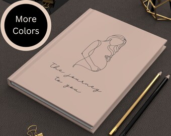 Pregnancy Journal, Dear Baby Journal, To My Unborn Baby, Pregnancy Diary, Hardcover Journal, Gift for Expecting Mom, Pregnancy Gift, Weekly