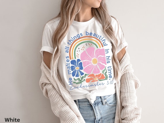 Boho Jesus T Shirt Vintage Faith Based Tshirt Women Christian Apparel Comfort Colors T-shirt Trendy Bible Verse Tee Worship Aesthetic Clothe