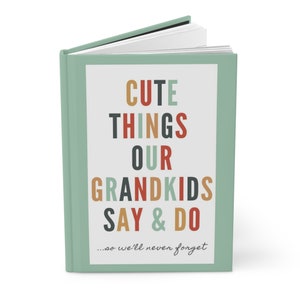Grandparents Journal for Grandma Gift from Grandkids Memory Book Grandmother Notebook Mother's Day Gift for Grandaddy Birthday Gift for Mom imagem 4