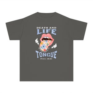 Christian Girls Shirt Kids Jesus Tee Youth Religious Tshirt for Children Worship T Shirt Comfort Colors T-shirt for Child Bible Verse Clothe Pepper