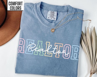 Comfort Colors Realtor Shirt Real Estate Tshirt Gift for Real Estate Agent Thank You Realtor T Shirt Cute Realtor Tee Realtor Closing Gift