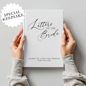 Something Blue Letters to the Bride Book Bridal Shower Gift From Bridal ...