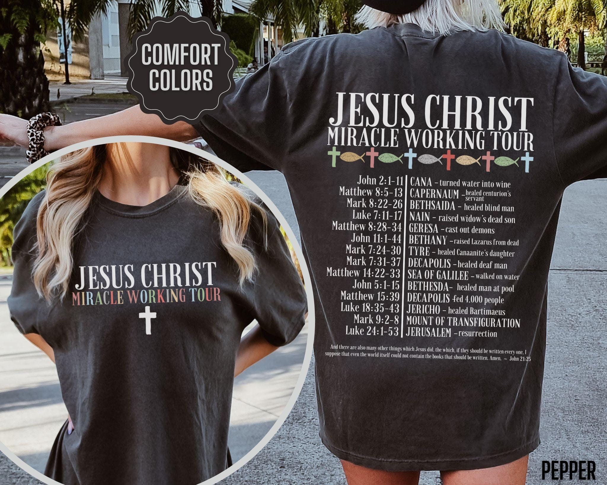 Faith Based Shirt Christian Tshirt Scripture T Shirt Jesus T-shirt Hipster Christian Streetwear Concert Band Tee Aesthetic Clothing Merch