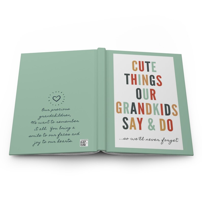 Grandparents Journal for Grandma Gift from Grandkids Memory Book Grandmother Notebook Mother's Day Gift for Grandaddy Birthday Gift for Mom imagem 6