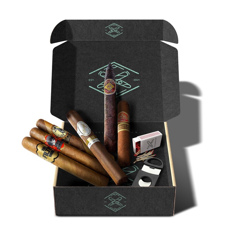 Cigar Gift Box 3 Pack Etsy