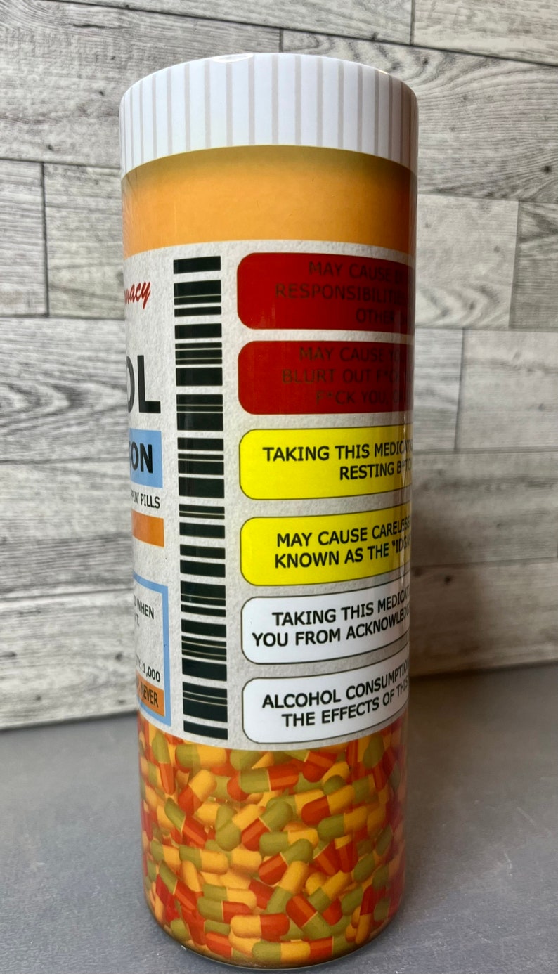 Fukitol Prescription 20 Oz Straight, Skinny Tumbler - Etsy