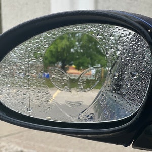 Anti Fog/Rain Alien Mirror Peeker (2pcs) - Car Accessories