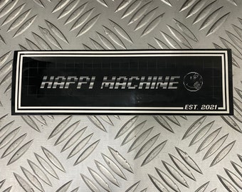 Happi Machine Slap Sticker