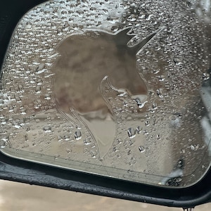 Unicorn Mirror Peeker - Car Accessories
