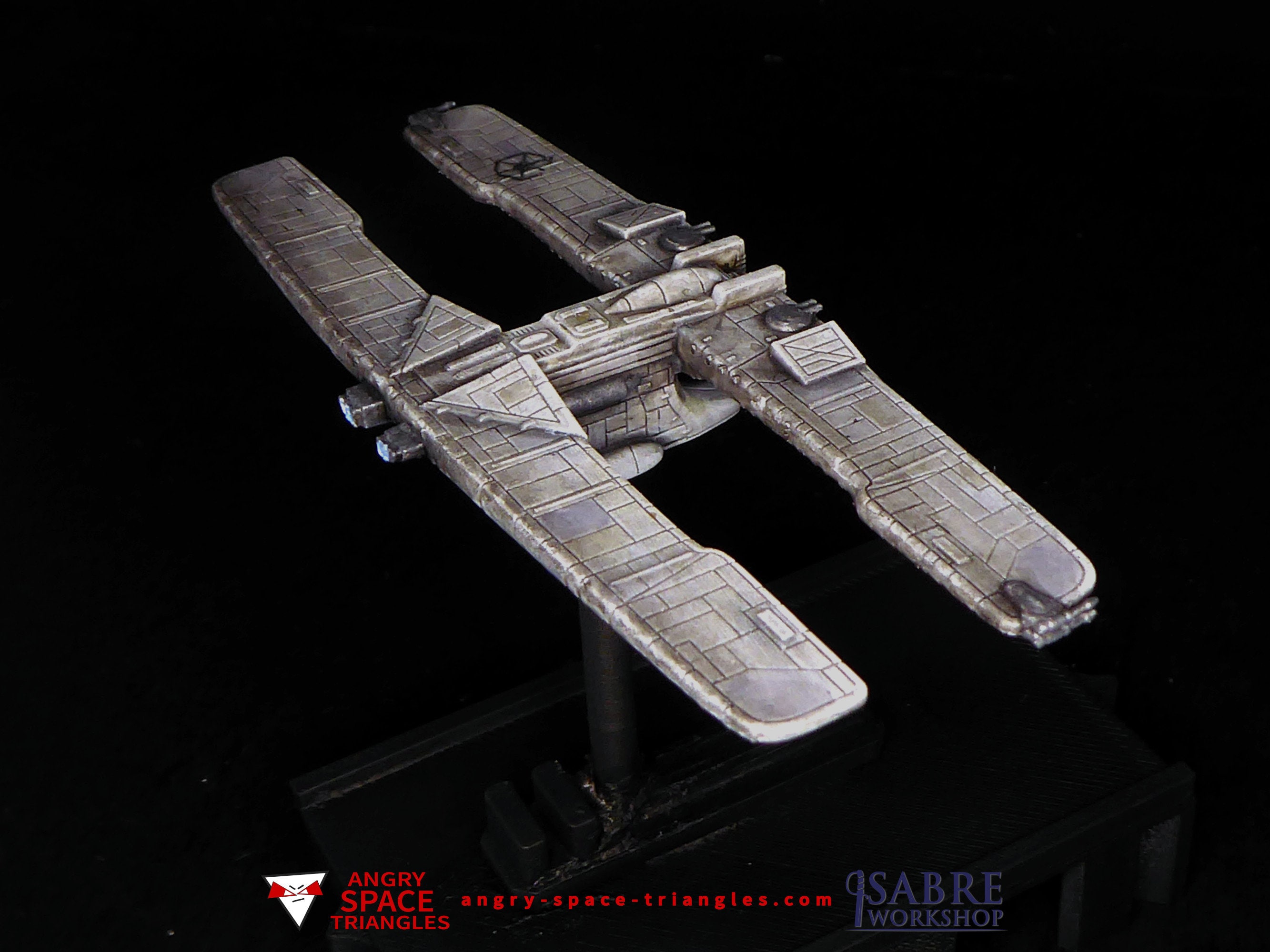 Painted Separatist CIS Dropship for Star Wars Armada (non- Official) #1 -  Etsy, image size:2666x2000