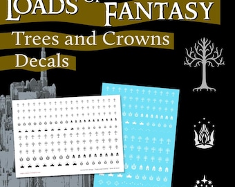 Fantasy Decals - Water Slide Transfers - Men of the West