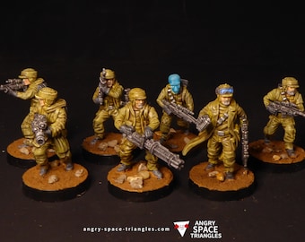 Painted Rebel Troopers for Star Wars Legion