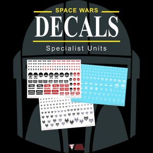 Decals & Water Transfers  - Legion Armada - Less Common Factions