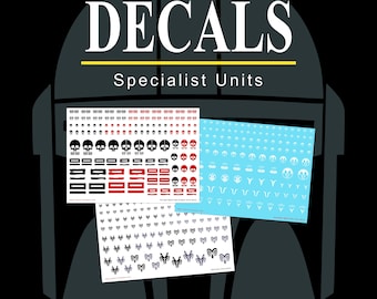 Decals & Water Transfers  - Legion Armada - Less Common Factions