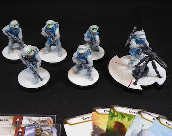 Painted Rebel Veterans Expansion for Star Wars Legion