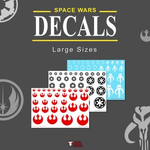 Abziehbilder & Wasserschiebebilder – Große Formate – Legion – Armada – X-Wing