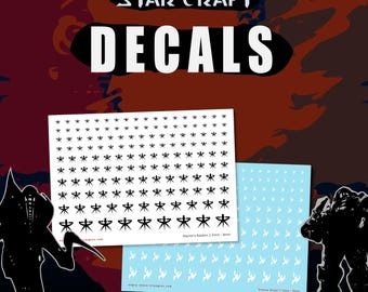 Starcraft - Decals Water Slide Transfers