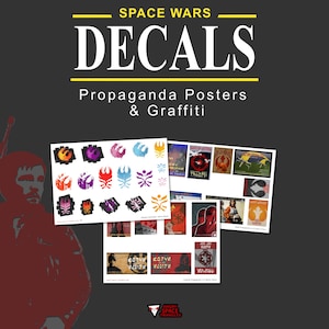 Wasserschiebebilder - Propaganda und Graffiti - Armada Legion Shatterpoint