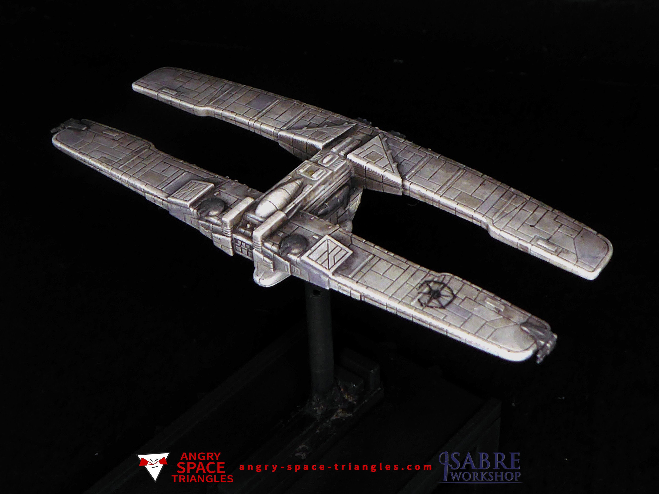 Painted Separatist CIS Dropship for Star Wars Armada (non