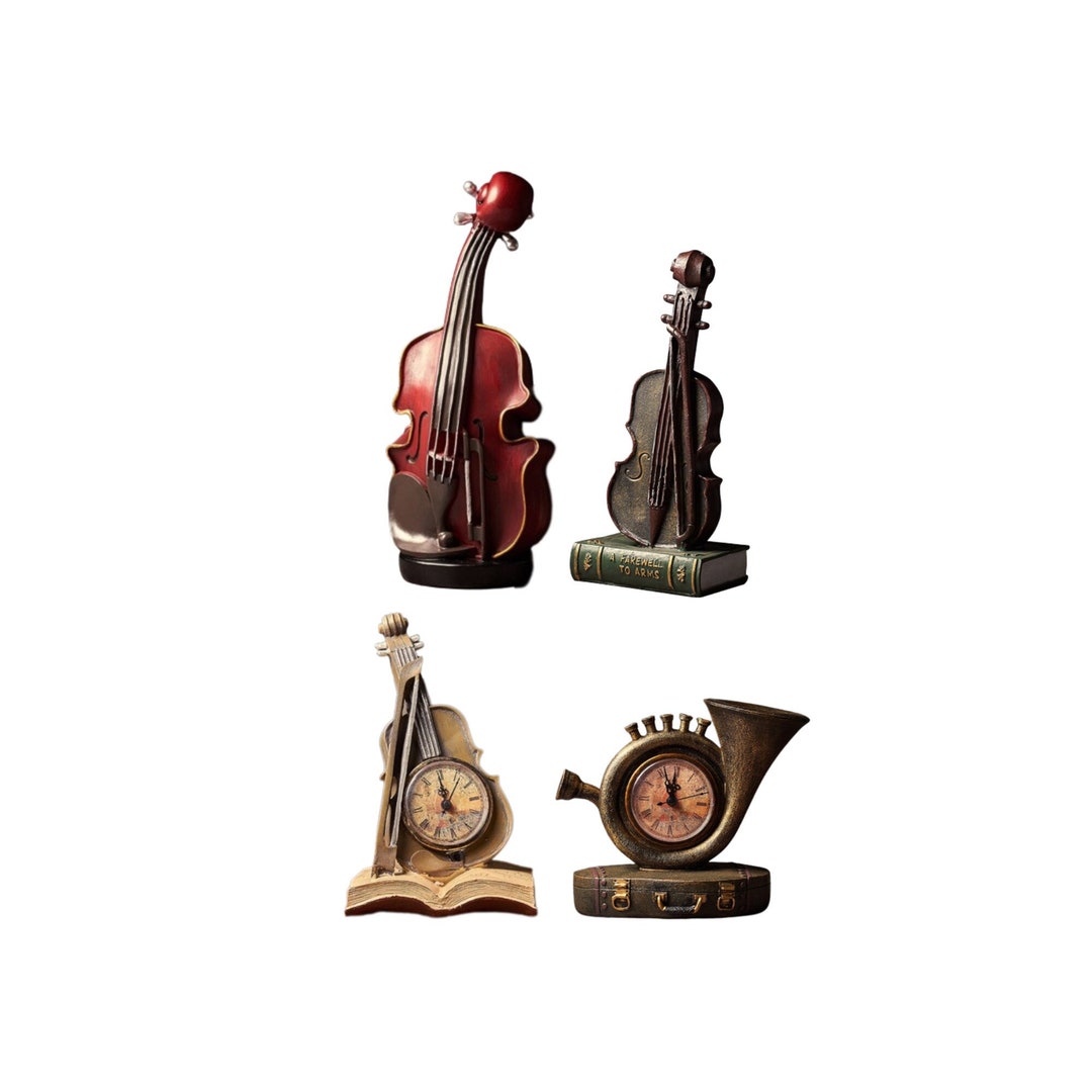 Resin Modern Musical Instruments Model Violin Trumpet Style Etsy