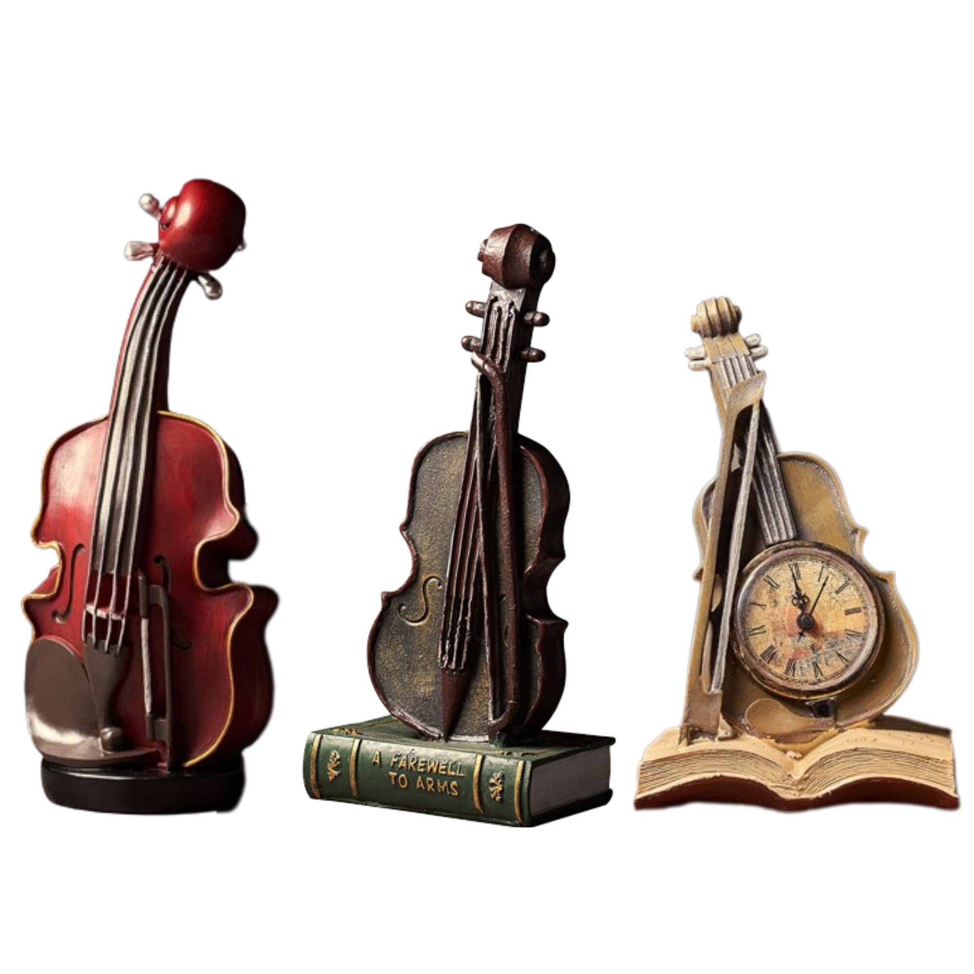 Resin Modern Musical Instruments Model Violin Trumpet Style Etsy