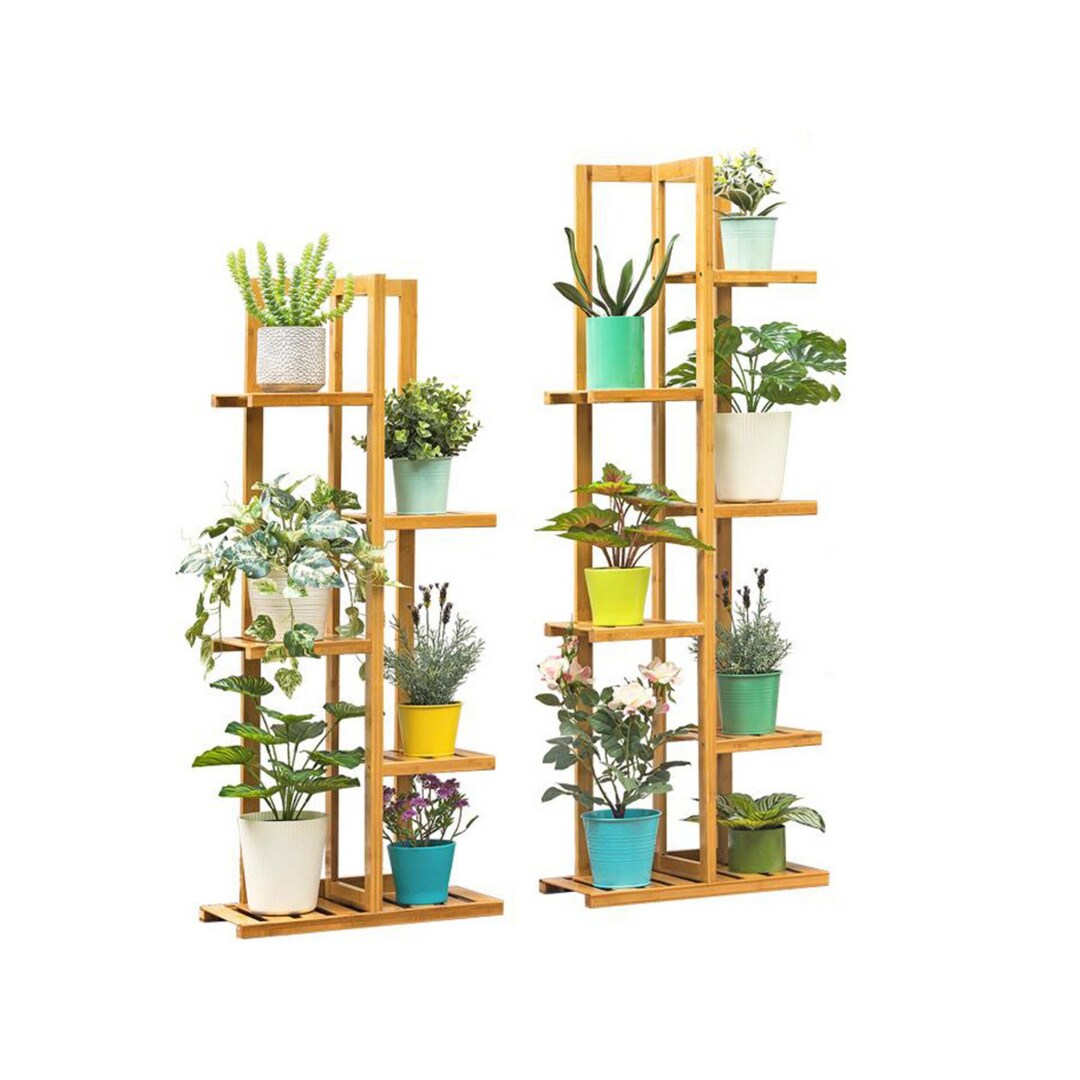 Wooden Multitier Plant Stand multitier Wooden Flower rack Etsy