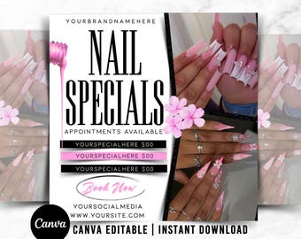 Nail Special Flyer Template