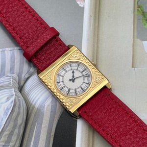 1980s Seiko Art Deco Tank 'Big Ben' Spider Dial