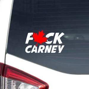 F * CK CARNEY - Décalcomanie 2 couleurs en vinyle 3 m. Classé pour l'extérieur