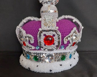 Imperial State Crown crochet pattern