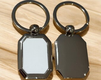 Llavero hexagonal grabado con foto: Un regalo personalizado para atesorar