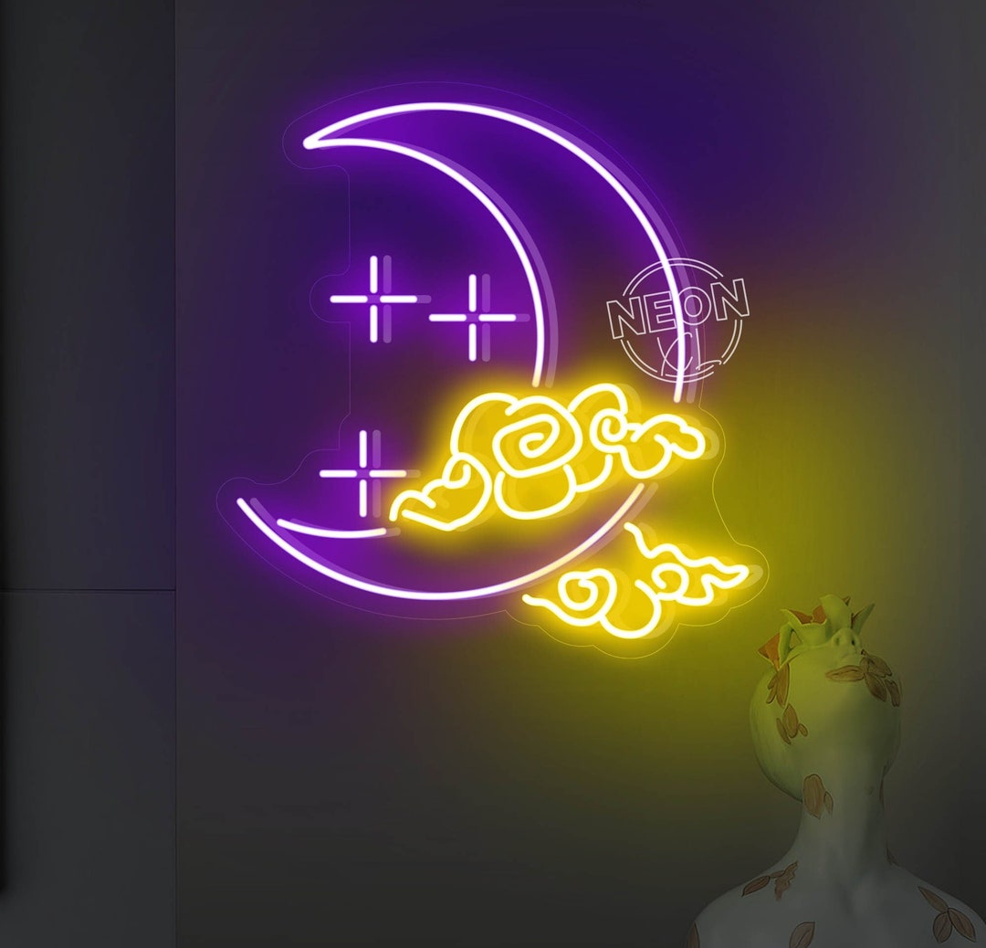 Moon Cloud Star丨custom Neon Lights Sign丨home Decor and Gifts丨room Decor
