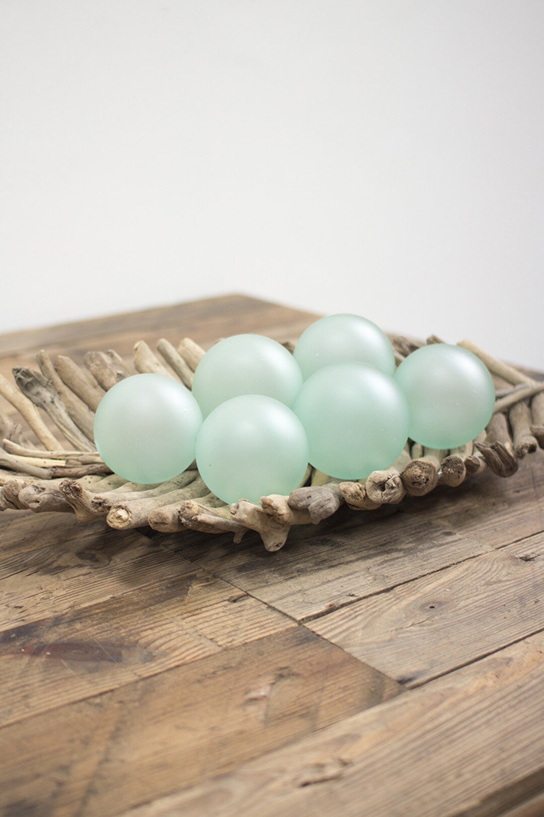 Recycled Decorative Glass Balls Home Decor Etsy
