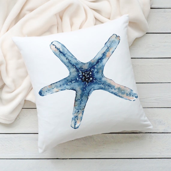 Almohada para exteriores con forma de estrella de mar regalo para el hogar en la playa costera Etsy Espana