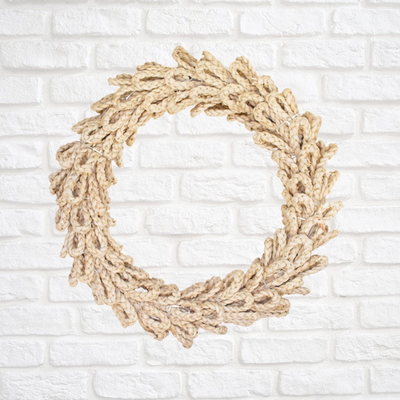 Seagrass Wreath, Front Door Wreath Form, Year Around Wreath, DYI Floral