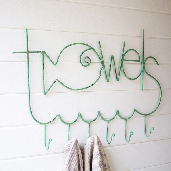 Beach Towel Rack Etsy