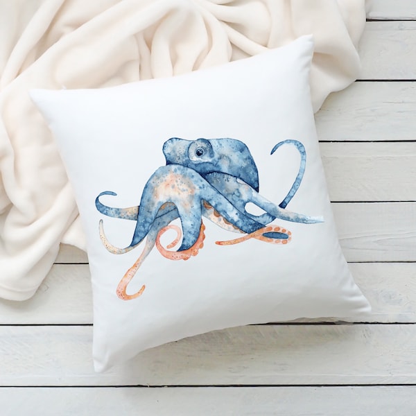 Ocean Octopus Pillow