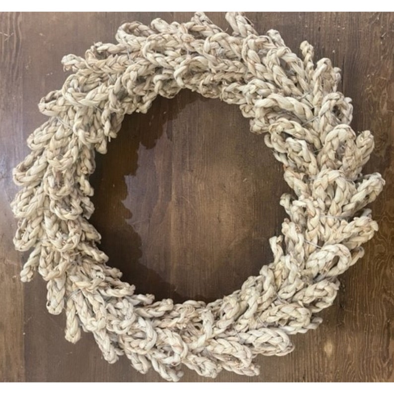 Seagrass Wreath, Front Door Wreath Form, Year Around Wreath, DYI Floral