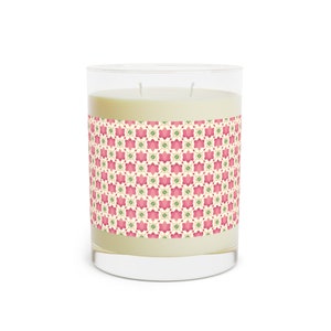 Luxury Soy Wax Candles - Floral Decor Aromatherapy Candle-  Gift for Candle Lovers - Cozy Scented Candle