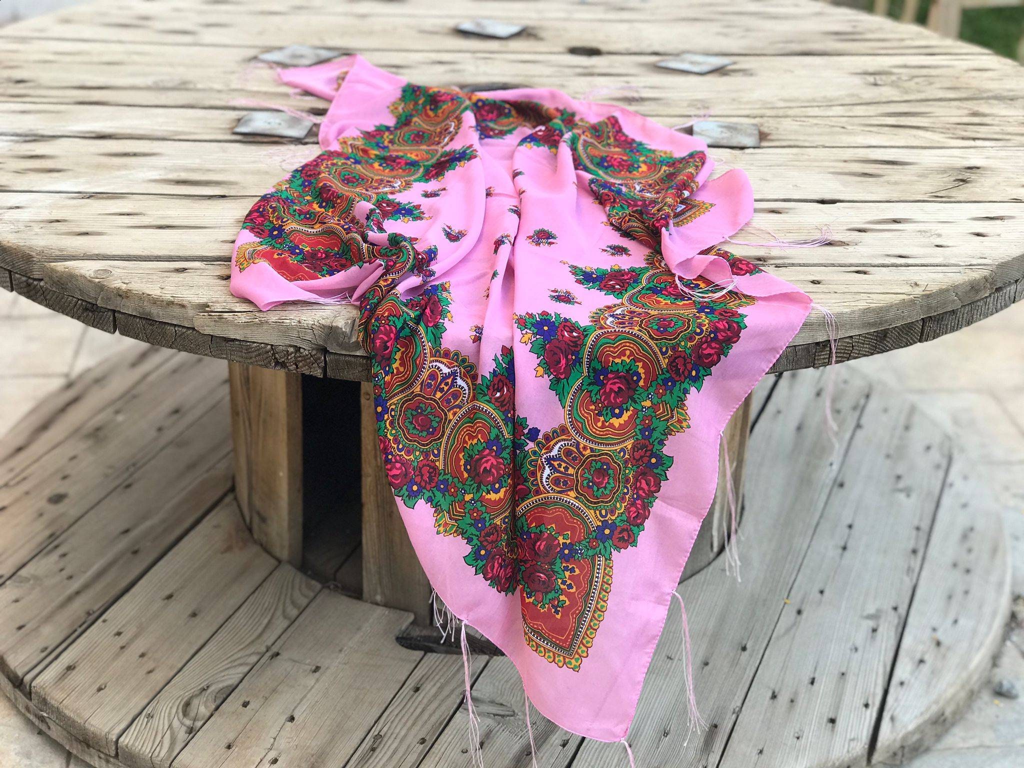 Kurdish Floral Scarf,unisex Shawls, Fashion Scarf,boho Folk Styie, Red  Scarves, Ethnic Scarf, Kurdish Scarf, Scarves -  Canada