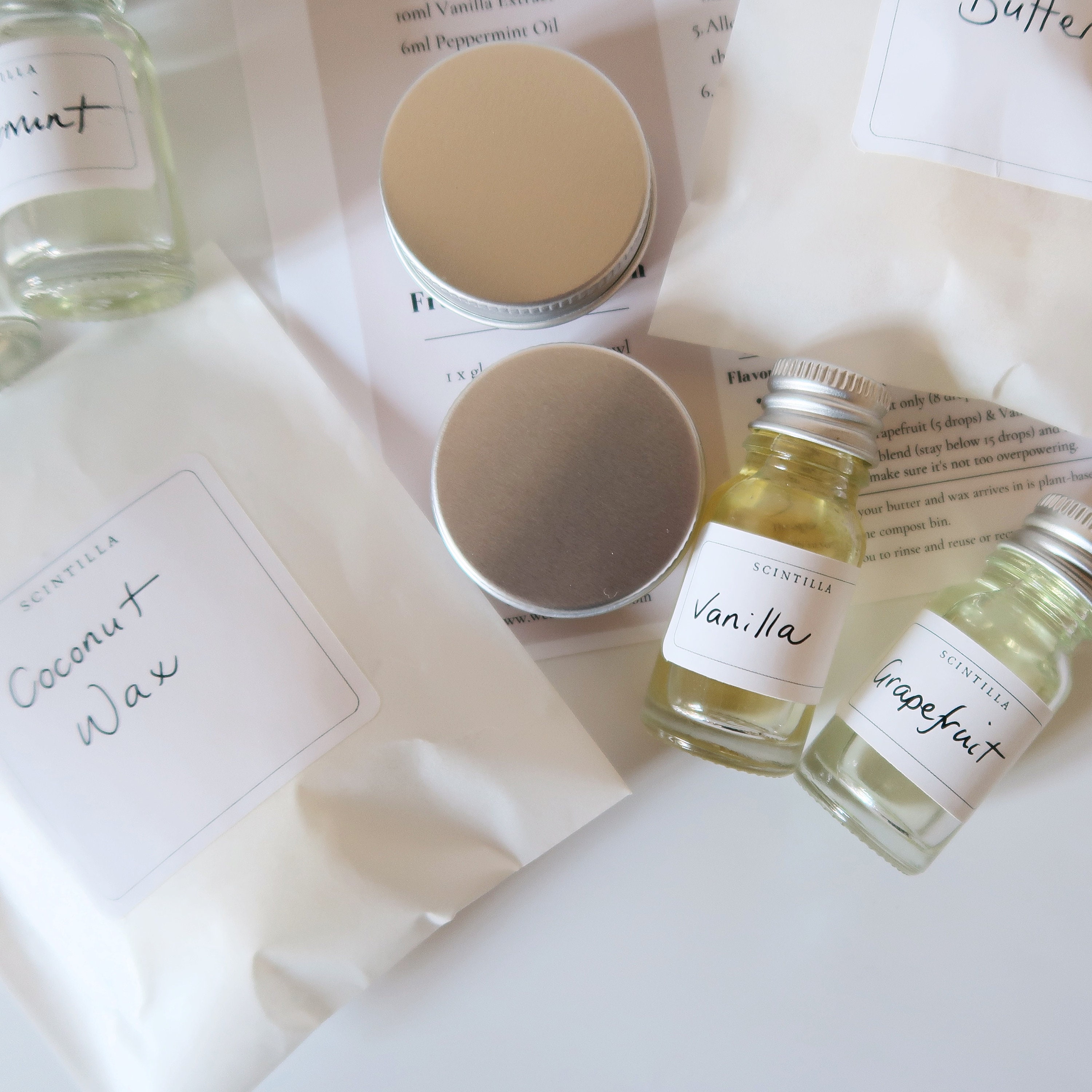 DIY Natural Lip Balm Kit Make Your Own Skincare Plantbased, Vegan