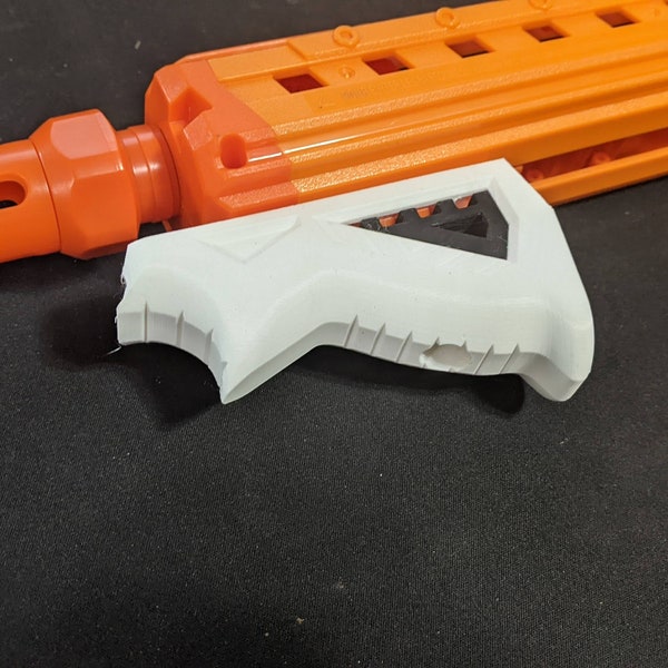 Index Grip - Stubby Version for Nexus Pro/Tomcat, 3D Printed Nerf Blasters