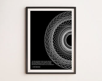 Abstract Art, Boho Print, Boho Wall Decor, Minimalist Print, Illustration Print, Boho Decor, Black Print, Poster Print, White Print