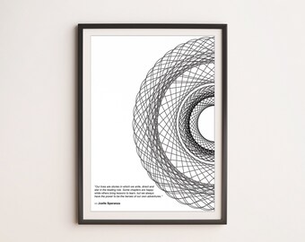 Abstract Art, Boho Print, Boho Wall Decor, Minimalist Print, Illustration Print, Boho Decor, Black Print, Poster Print, White Print