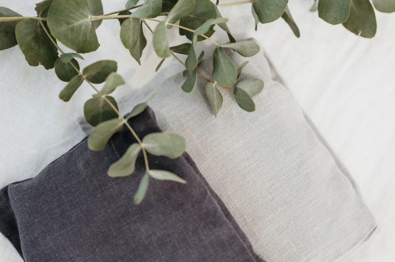 dark grey linen bag, small bag to carry everyday