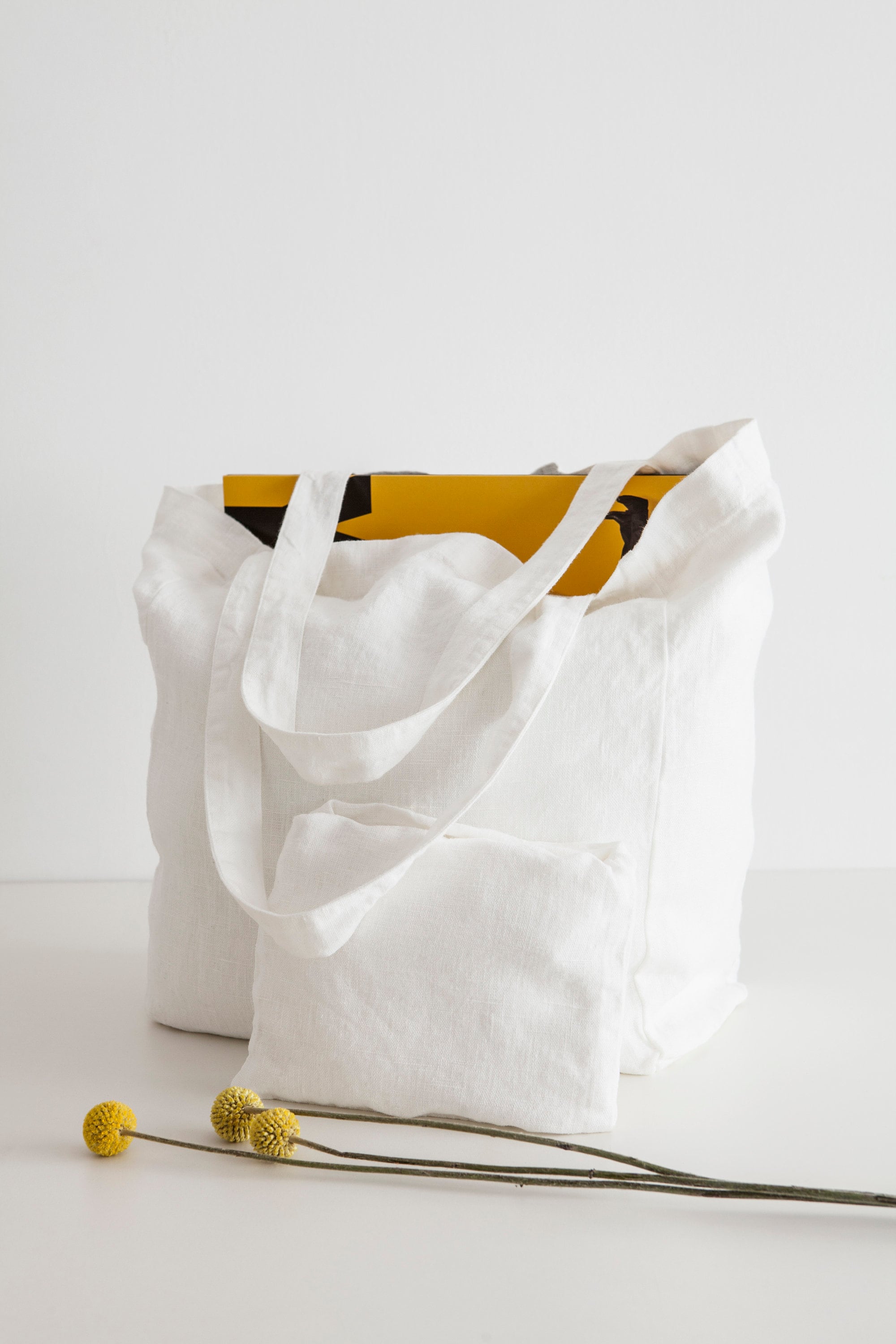 ORGANIC MADE STANDARD TOTE - OFF WHITE (S)