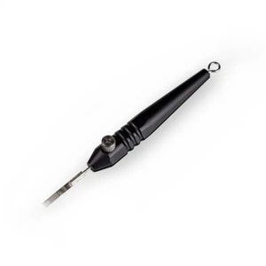 Schwarzer Aluminiumstab und Poke / Hand Poke Tool