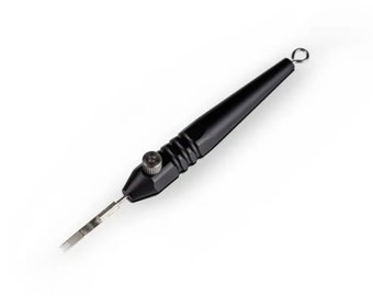 Black Aluminum Stick and Poke/Hand Poke Tool