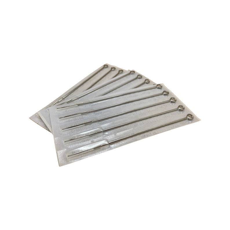 7RL Hand Poke Tattoo Needles Stick and Poke All Sizes Round Etsy